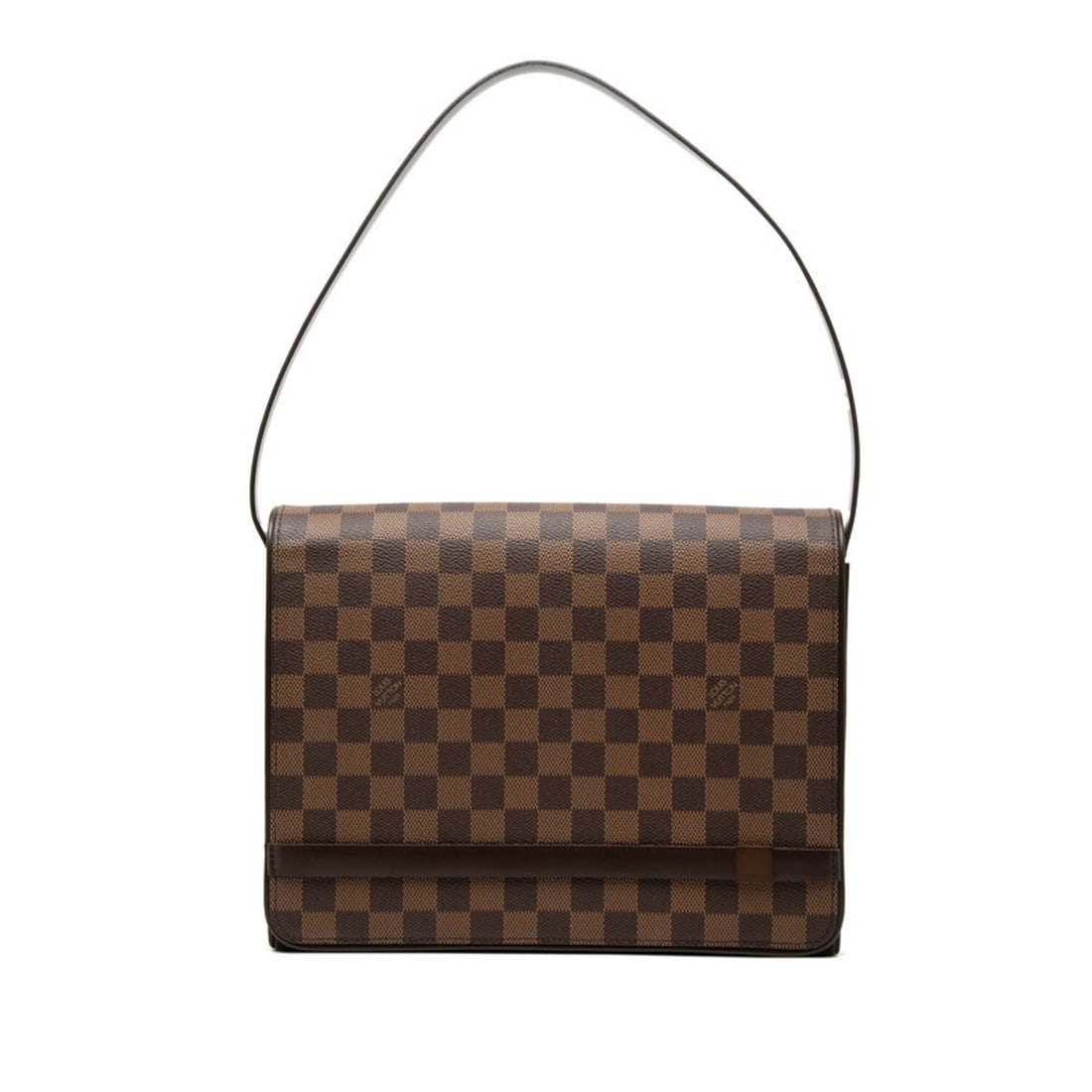 Louis Vuitton Damier Triberecca Carre Shoulder Bag N51161 Brown Leather Women's LOUIS VUITTON: --- Catalog ---Category: SizeSize (HxWxD): 22cm x 28.5cm x 7.5cm / 8.66'' x 11.22'' x 2.95''Category: DesignType: Shoulder bagColor: BrownGender: WomenMaterial: PVC , Leather Category: GeneralMPN: N51