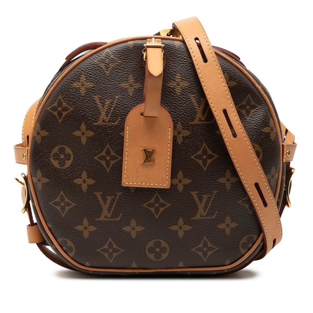Louis Vuitton Monogram Boite Chapeau Souple MM Shoulder Bag M45647 Brown Leather Women's LOUIS: --- Catalog ---Category: SizeSize (HxWxD): 20cm x 17cm x 7cm / 7.87'' x 6.69'' x 2.75''Category: DesignType: Shoulder bagColor: BrownGender: WomenMaterial: PVC , Leather Category: GeneralMPN: M45647Br