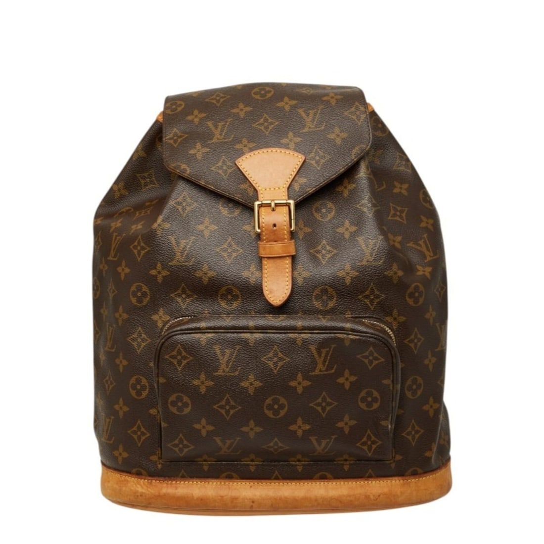 Louis Vuitton Monogram Montsouris GM Backpack M51135 Brown Leather Women's LOUIS VUITTON: --- Catalog ---Category: SizeSize (HxWxD): 39cm x 31cm x 13.5cm / 15.35'' x 12.2'' x 5.31''Category: DesignType: BackpackColor: BrownGender: WomenMaterial: PVC , Leather Outer Pocket: Zipper pocket Ca