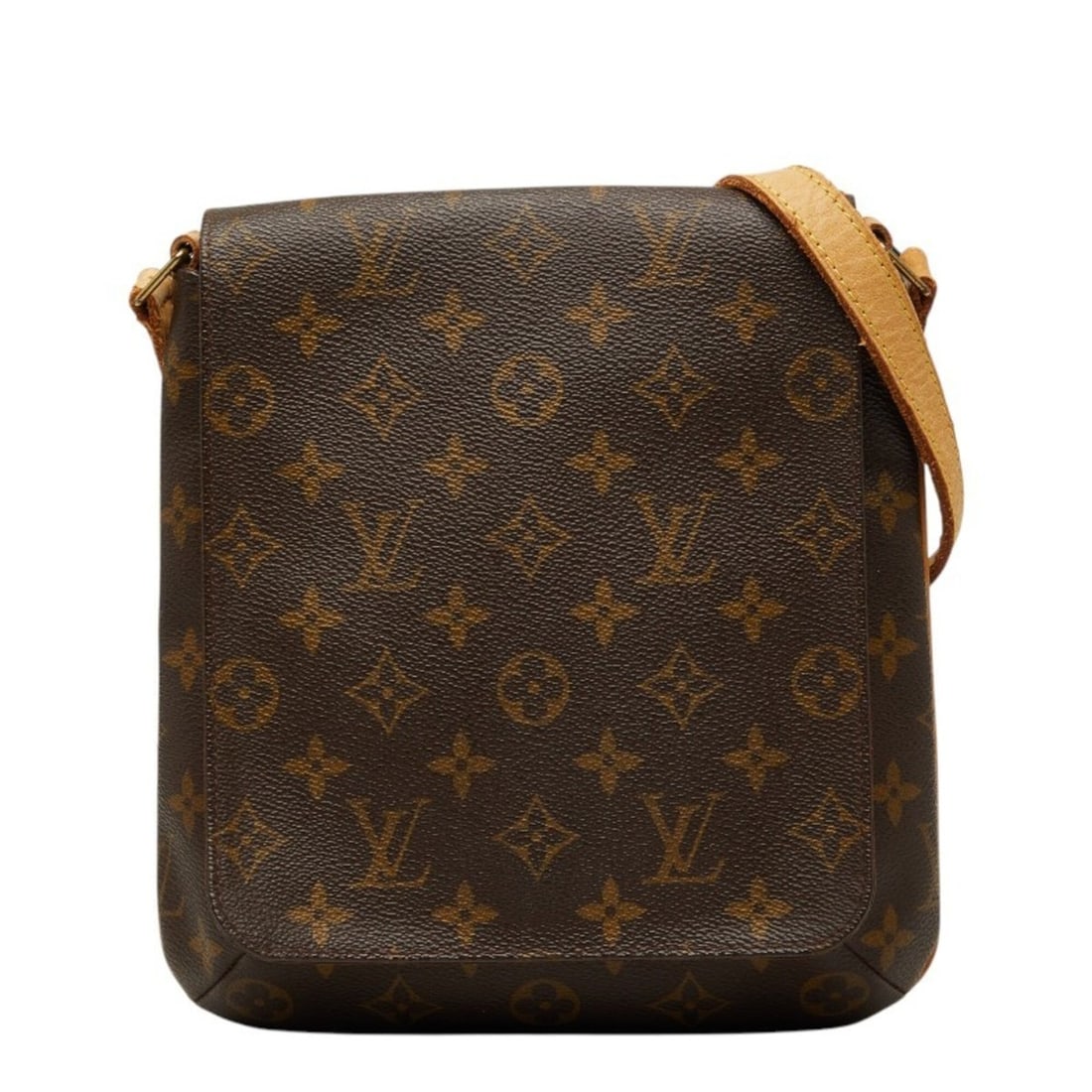 Louis Vuitton Monogram Musette Salsa Short Shoulder Bag M51258 Brown Leather Women's LOUIS VUITTON: --- Catalog ---Category: SizeSize (HxWxD): 25cm x 22cm x 3cm / 9.84'' x 8.66'' x 1.18''Category: DesignType: Shoulder bagColor: BrownGender: WomenMaterial: PVC , Leather Category: GeneralMPN: M51258Br