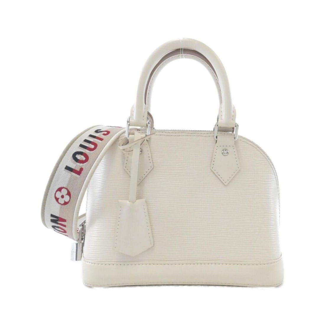 Louis Vuitton Epi Alma BB M58706 Handbag: --- Catalog ---Category: SizeSize (HxWxD): 17cm x 23cm x 12cm / 6.69'' x 9.05'' x 4.72''Category: DesignType: HandbagColor: BeigeGender: WomenMaterial: Leather Hardware Color: SilverLeather/Fur Type: 