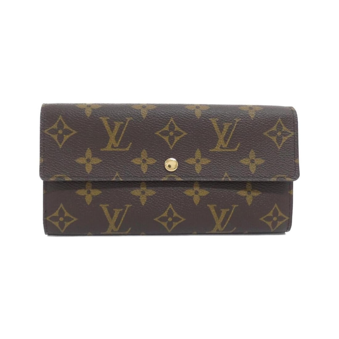 Louis Vuitton Monogram Portefeuille Sarah M61734 Wallet: --- Catalog ---Category: SizeSize (HxWxD): 11cm x 19cm x 2cm / 4.33'' x 7.48'' x 0.78''Category: DesignType: Long wallet (bi-fold)Color: MarronGender: Men,WomenMaterial: Coated canvas Category: Genera