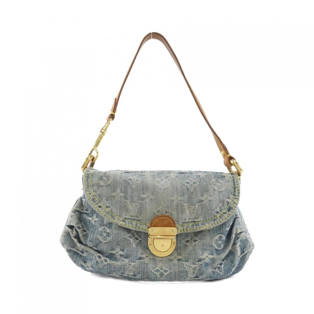 Louis Vuitton Monogram Denim Mini Pleaty M95050 Shoulder Bag: --- Catalog ---Category: SizeSize (HxWxD): 15cm x 26cm x 9cm / 5.9'' x 10.23'' x 3.54''Category: DesignType: Shoulder bagColor: BlueGender: WomenMaterial: Denim Hardware Color: GoldCategory: