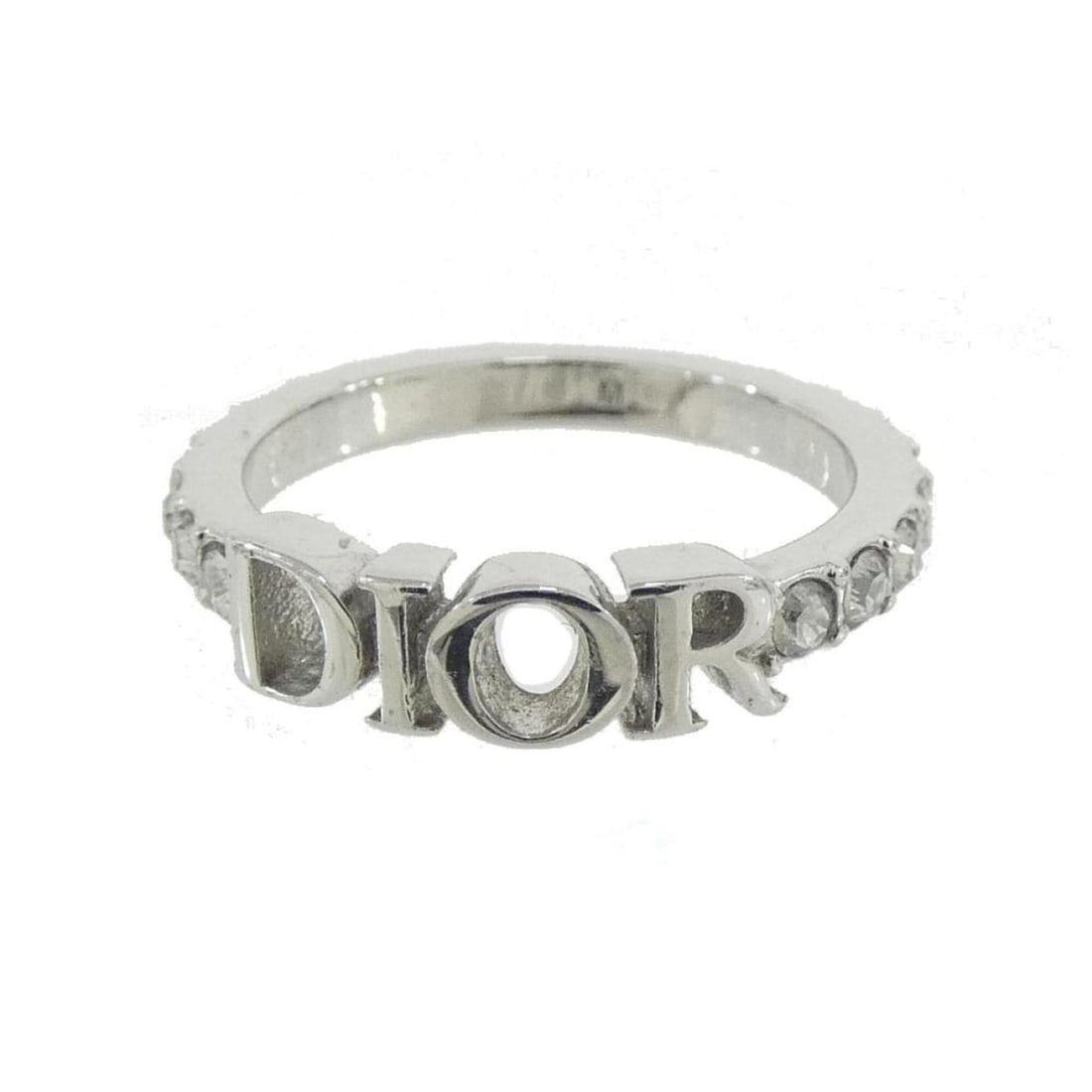 Christian Dior Revolution R1009DVOCY Ring: --- Catalog ---Category: SizeJP Size: 12US Size: 6.5Category: DesignColor: Clear, SilverGender: WomenCategory: GeneralMPN: B4084700Brand: Christian Dior--- Item List ---Section: ConditionRanking: Rank
