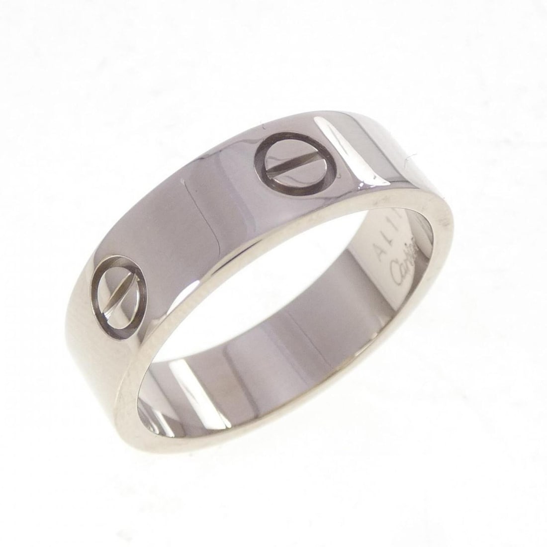 Cartier Love Ring: --- Catalog ---Category: SizeJP Size: 19US Size: 9.5Category: DesignColor: White goldGender: Women,MenMaterial: White gold (18K)Category: GeneralMPN: B4084700Brand: Cartier--- Item List ---Section: Co