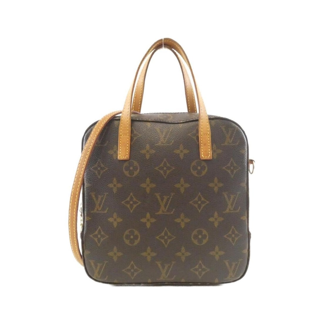 Louis Vuitton Monogram Spontini M47500 Handbag: --- Catalog ---Category: SizeWeight: 320g / 11.28oz.Size (HxWxD): 20cm x 20cm x 8cm / 7.87'' x 7.87'' x 3.14''Strap Length: 115cm / 45.27''Handle Length: 25cm / 9.84''Category: DesignType: