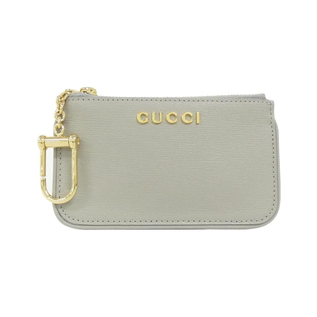 Gucci 790102 0OP0N Coin & Key Case: --- Catalog ---Category: SizeSize (HxWxD): 8cm x 14cm x 1cm / 3.14'' x 5.51'' x 0.39''Category: DesignType: Coin purse/coin caseColor: Light grayGender: WomenMaterial: Leather Category: GeneralBrand: