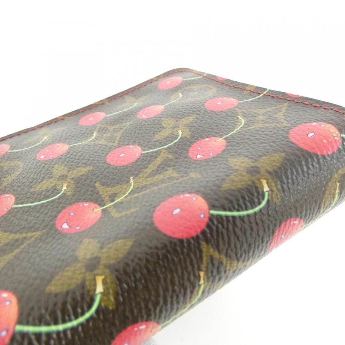 Louis Vuitton Monogram Cherry Compact Zip Wallet M95005 - 3