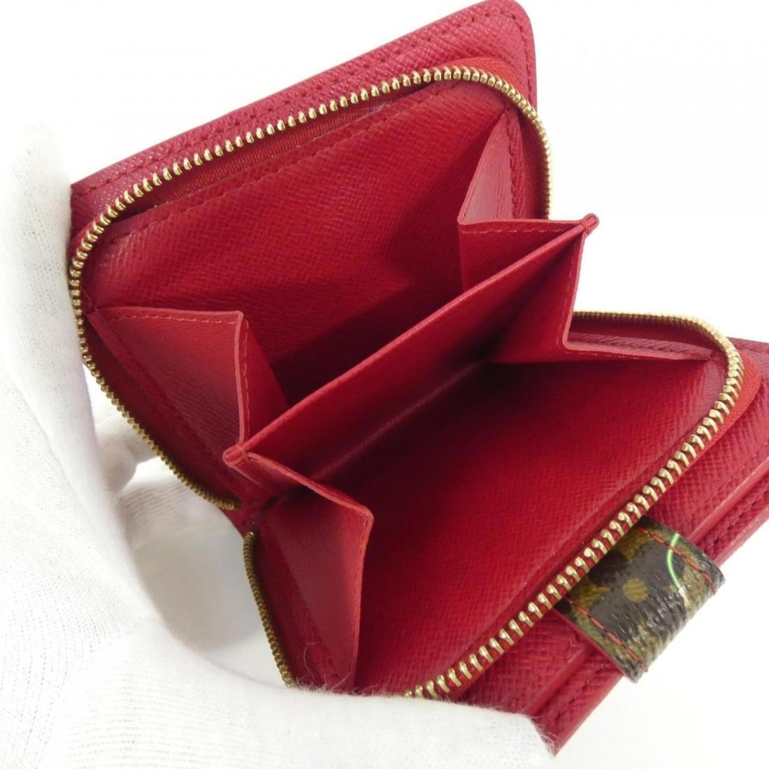 Louis Vuitton Monogram Cherry Compact Zip Wallet M95005 - 5