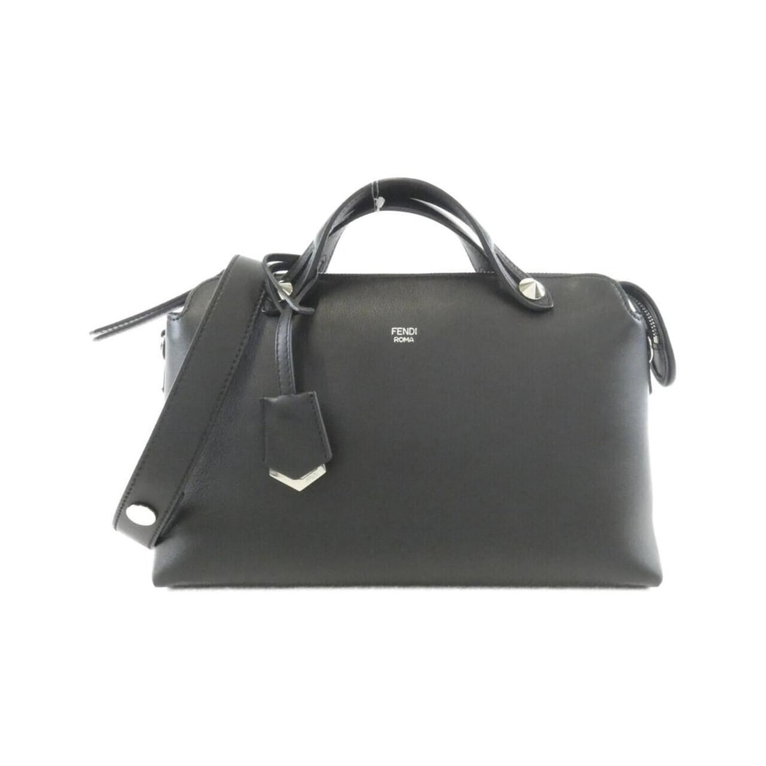 Fendi By The Way 8BL124 1D5 Handbag: --- Catalog ---Category: SizeSize (HxWxD): 17cm x 27cm x 12cm / 6.69'' x 10.62'' x 4.72''Category: DesignType: HandbagColor: BlackGender: WomenMaterial: Leather Hardware Color: SilverLeather/Fur