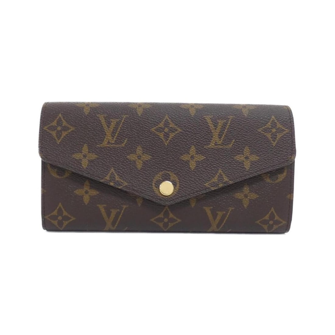 Louis Vuitton Monogram Portefeuille Sarah M62234 Wallet: --- Catalog ---Category: SizeSize (HxWxD): 10cm x 19cm x 2cm / 3.93'' x 7.48'' x 0.78''Category: DesignType: Long wallet (bi-fold)Color: Fuchsia, MarronGender: WomenMaterial: Coated canvas Category: