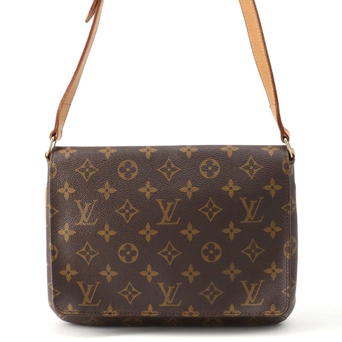 Louis Vuitton Monogram Musette Tango Short Shoulder Bag M51257 LOUIS VUITTON Handbag for Women: --- Catalog ---Category: SizeSize (HxWxD): 20cm x 26.5cm x 4cm / 7.87'' x 10.43'' x 1.57''Category: DesignType: Handbag, Shoulder bagColor: BrownGender: WomenMaterial: Monogram Hardware Color: GoldCat