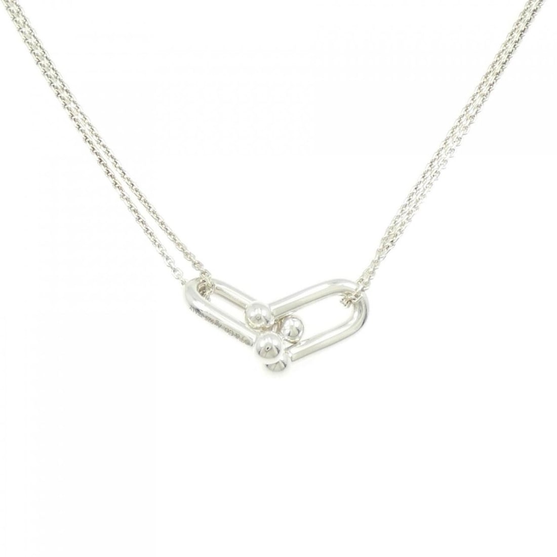 Tiffany HardWear Large Double Link Necklace: --- Catalog ---Category: SizeNeck Circumference: 41 cm / 16.14''Category: DesignGender: WomenMaterial: Silver 925Necklace Type: NecklaceCategory: GeneralMPN: 63104337Brand: Tiffany--- Item List