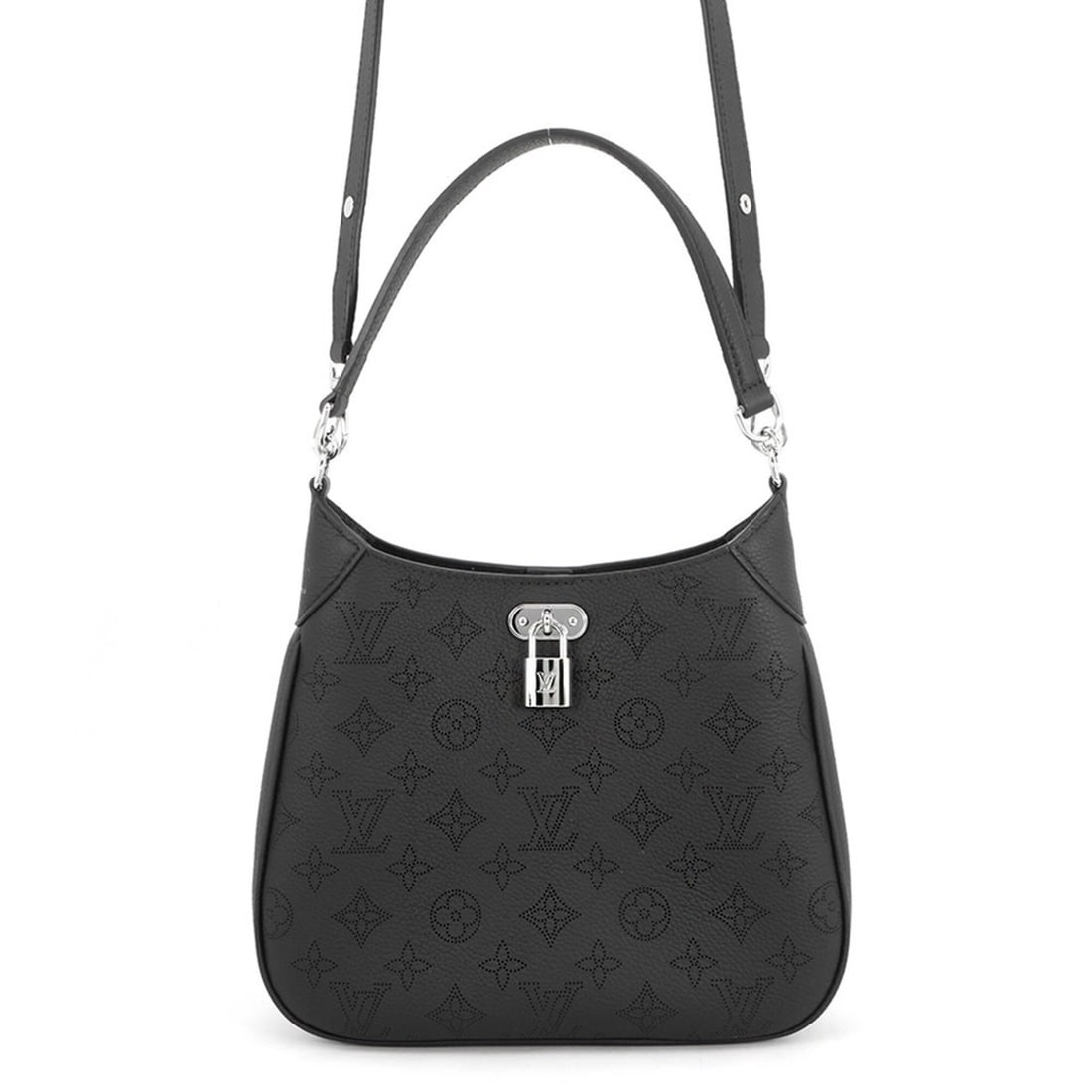 Louis Vuitton Monogram Mahina All Around PM Shoulder Bag M28306, 3-way Handbag, Black, Women's LOUIS: --- Catalog ---Category: SizeSize (HxWxD): 20cm x 25cm x 5.5cm / 7.87'' x 9.84'' x 2.16''Category: DesignType: Shoulder bagColor: NoirGender: WomenMaterial: Monogram , Mahina leather Category: