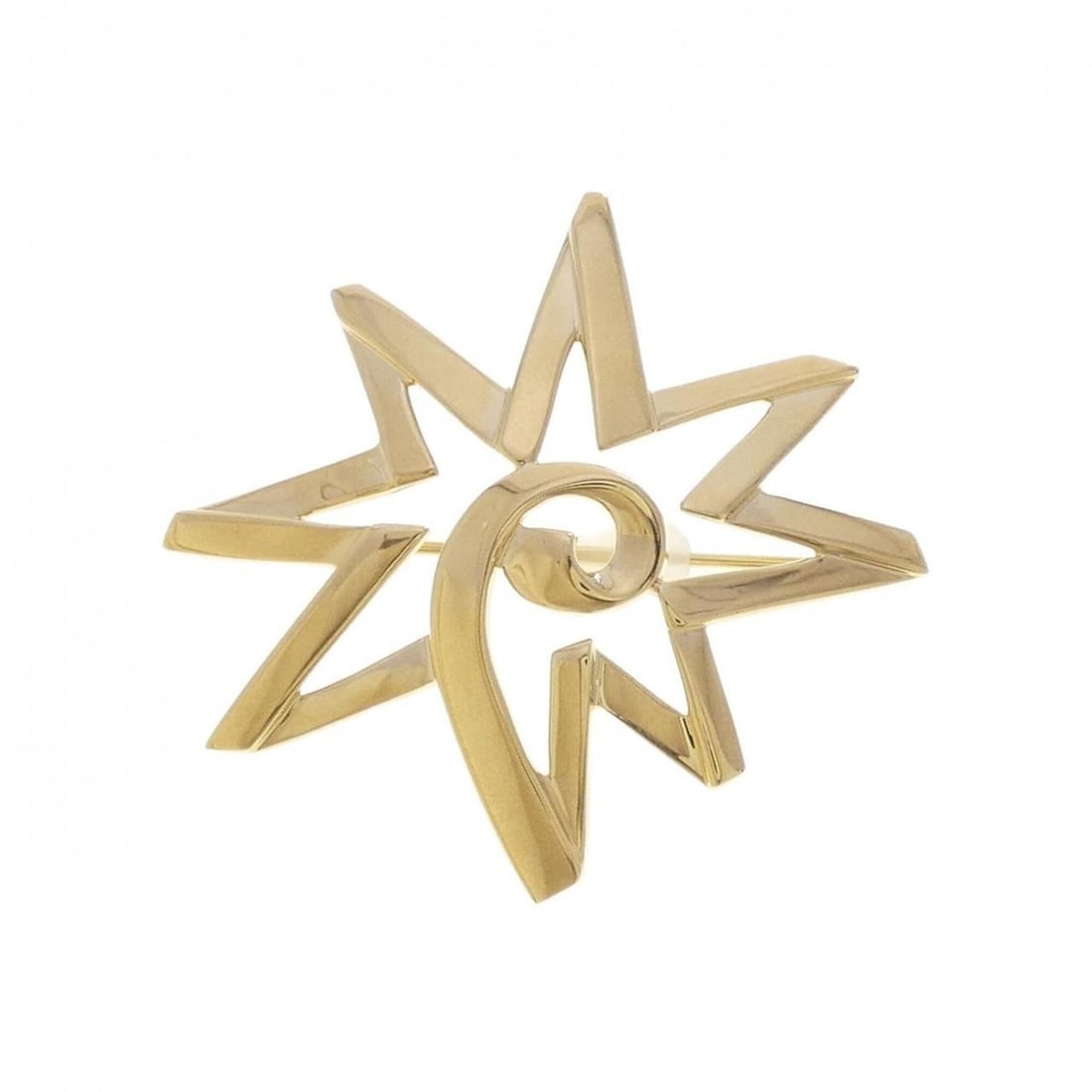 Tiffany & Co. 750YG Brooch: --- Catalog ---Category: SizeWeight: 10.7g / 0.37oz.Size (HxWxD): 41.7cm x 43.8cm / 16.41'' x 17.24''Category: DesignType: BroochGender: WomenMaterial: Yellow gold (18K)Category: GeneralBrand: