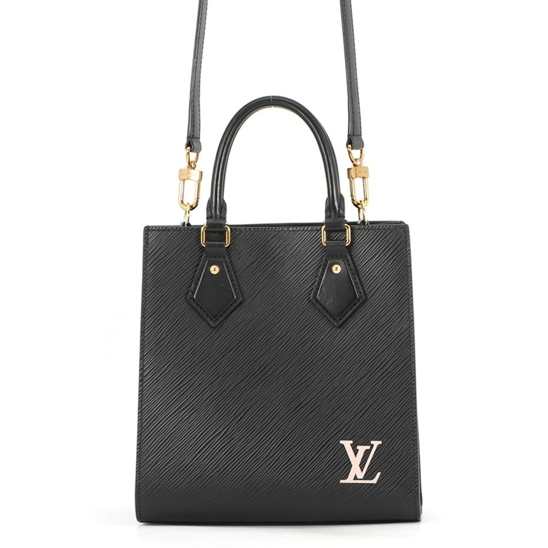 Louis Vuitton Epi Sac Plat BB Handbag M58660 LOUIS VUITTON 2-way Shoulder Bag Black Women's: --- Catalog ---Category: SizeSize (HxWxD): 22.5cm x 21.5cm x 8.5cm / 8.85'' x 8.46'' x 3.34''Category: DesignType: Handbag, Shoulder bagColor: NoirGender: WomenMaterial: Epi leather Category: