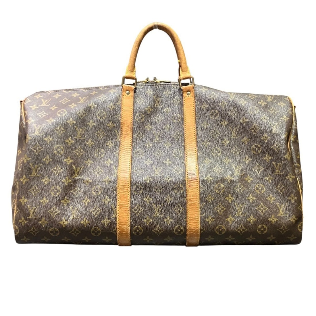 Louis Vuitton Keepall Bandoulière 55 Boston Bag, Monogram Canvas, M41414: --- Catalog ---Category: SizeSize (HxWxD): 31cm x 55cm x 24cm / 12.2'' x 21.65'' x 9.44''Handle Length: 30cm / 11.81''Category: DesignType: Boston bagColor: BrownGender: WomenMaterial: Monogram Catego