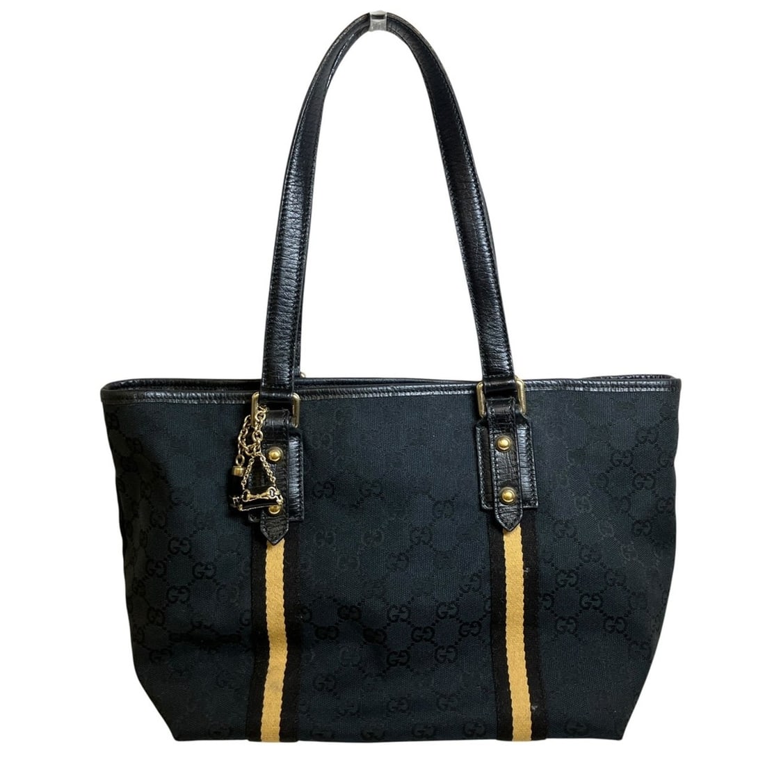 Gucci GUCCI Tote Bag GG Canvas Leather 139260: --- Catalog ---Category: SizeSize (HxWxD): 23cm x 27cm x 13cm / 9.05'' x 10.62'' x 5.11''Handle Length: 45cm / 17.71''Category: DesignType: Tote bagGender: WomenMaterial: GG canvas , Leather Category: