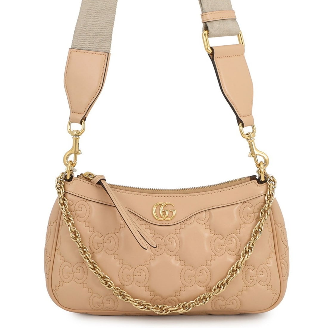 Gucci GG Matelassé Leather Shoulder Bag 735049 GUCCI 2-way Handbag (1 of 17)