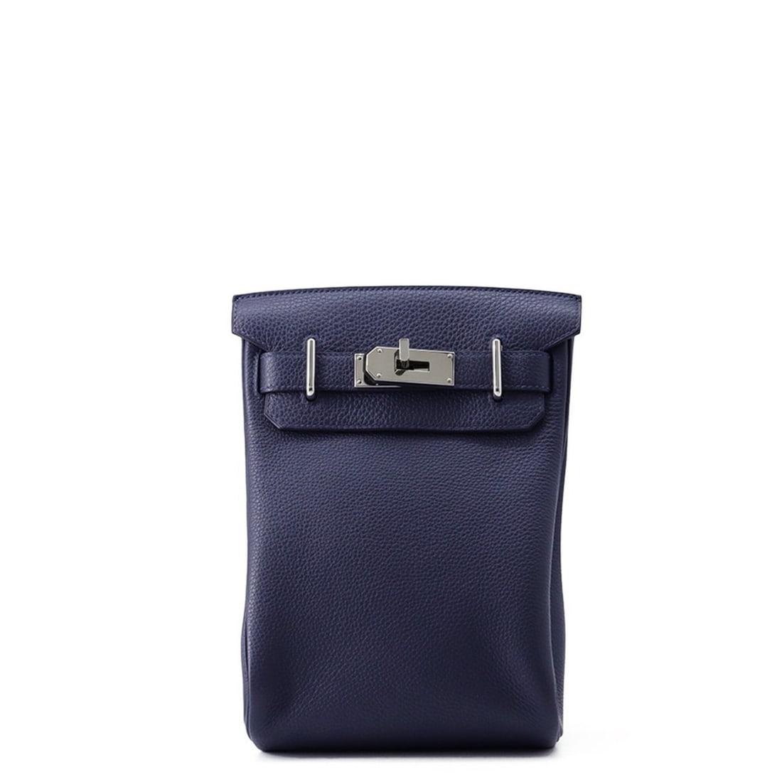 Hermes Kelly Accad PM Body Bag, Blue Nuit Togo Leather, U Stamp, Men's, Handbag, Men's HERMES: --- Catalog ---Category: SizeSize (HxWxD): 27cm x 17.5cm x 8cm / 10.62'' x 6.88'' x 3.14''Category: DesignType: Handbag, Sling bagColor: Blue nuitGender: MenMaterial: Togo leather Hardware Color: Silv