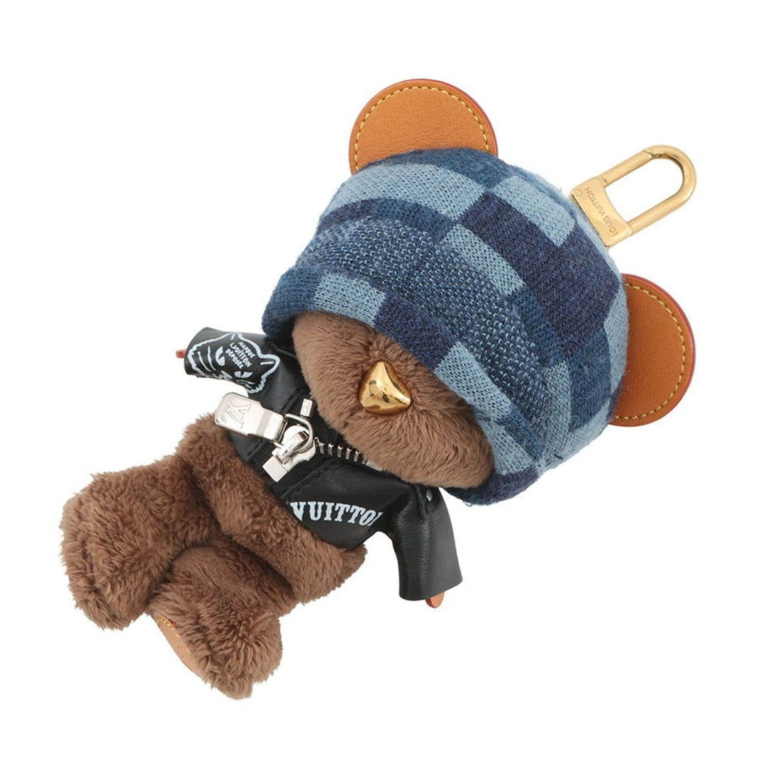 Louis Vuitton accessory bag charm LV Bear faux fur M03206 LOUIS VUITTON black: --- Catalog ---Category: SizeSize (HxWxD): 15.00mm x 10.00mm / 0.59'' x 0.39''Category: DesignType: Handbag charmColor: Blue, Brown, NoirGender: WomenMaterial: FurCategory: GeneralBrand: Louis Vuitton