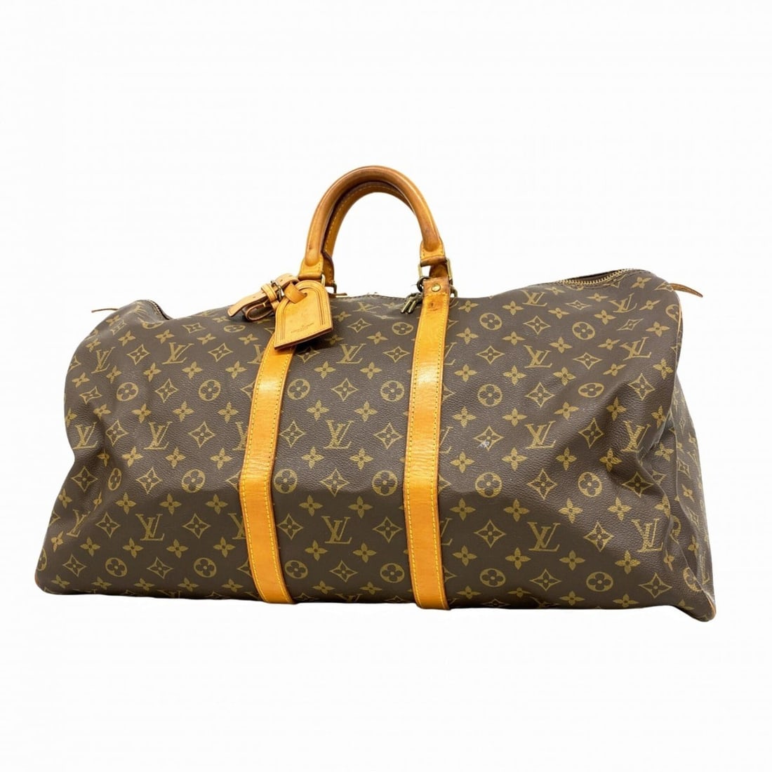 Louis Vuitton Bags - Boston Monogram Keepall 55 M41424 Brown Men's & Women's: --- Catalog ---Category: SizeSize (HxWxD): 30cm x 55cm x 25cm / 11.81'' x 21.65'' x 9.84''Category: DesignType: Boston bagColor: BrownGender: Men,WomenCategory: GeneralMPN: M41424Brand: Louis Vuitton-