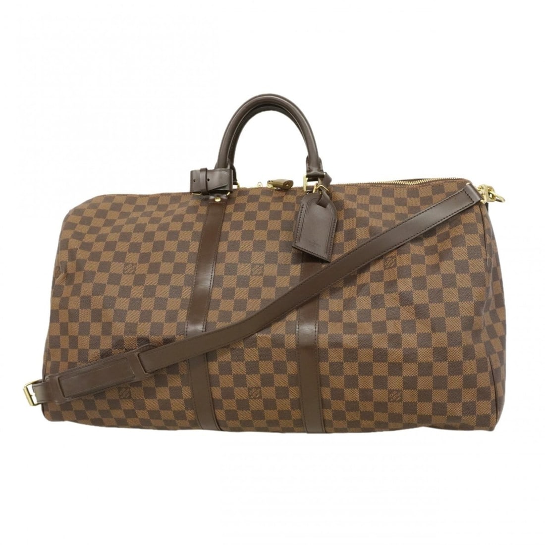 Louis Vuitton Bag/Boston Bag Damier Keepall Bandoulière 55 N41414 Ebene Men's/Women's P2856965: --- Catalog ---Category: SizeSize (HxWxD): 32cm x 56cm x 25cm / 12.59'' x 22.04'' x 9.84''Category: DesignType: Boston bagColor: EbeneGender: Men,WomenCategory: GeneralMPN: N41414Brand: Louis Vuitton-