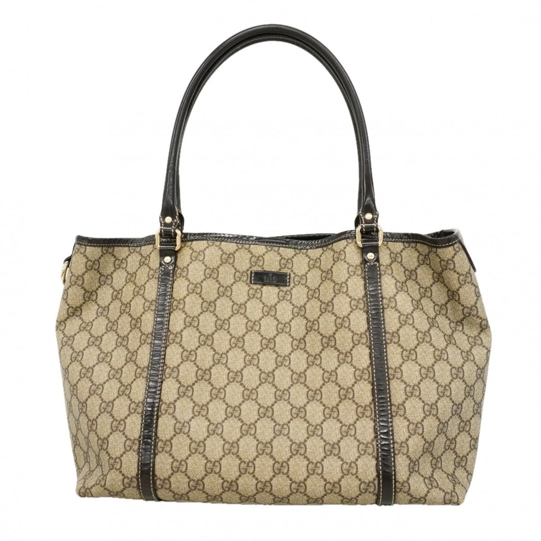 Gucci GG Supreme Tote Bag 197953 Brown Women's P2856853: --- Catalog ---Category: SizeSize (HxWxD): 25.5cm x 34cm x 15cm / 10.03'' x 13.38'' x 5.9''Category: DesignType: Tote bagColor: BrownGender: WomenMaterial: PVC Hardware Color: GoldCategory: GeneralMPN