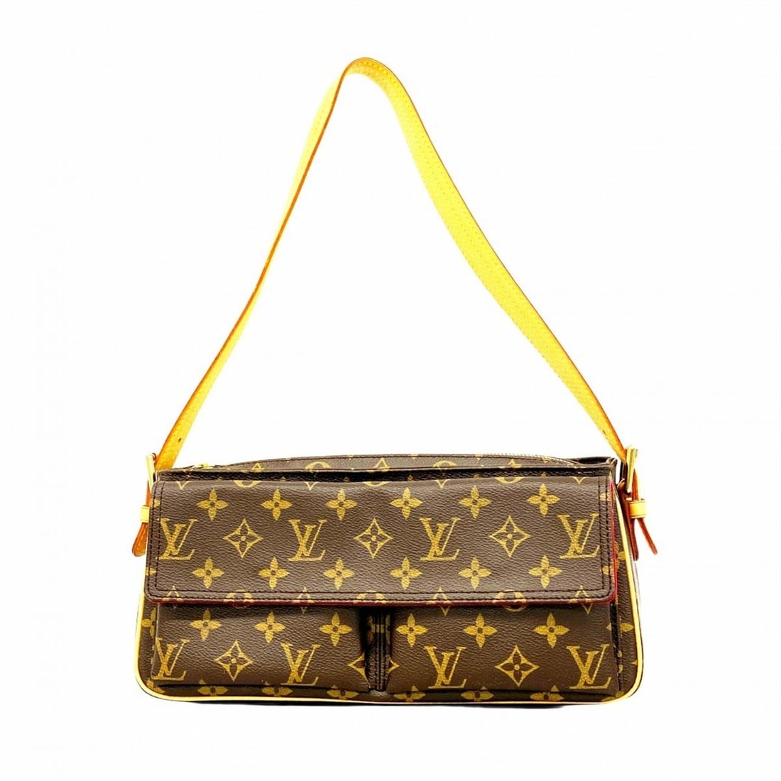 Louis Vuitton Monogram Vivacite MM Shoulder Bag M51164 Brown Women's: --- Catalog ---Category: SizeSize (HxWxD): 14cm x 30cm x 9cm / 5.51'' x 11.81'' x 3.54''Category: DesignType: Shoulder bagColor: BrownGender: WomenCategory: GeneralMPN: M51164Brand: Louis Vuitton--- I