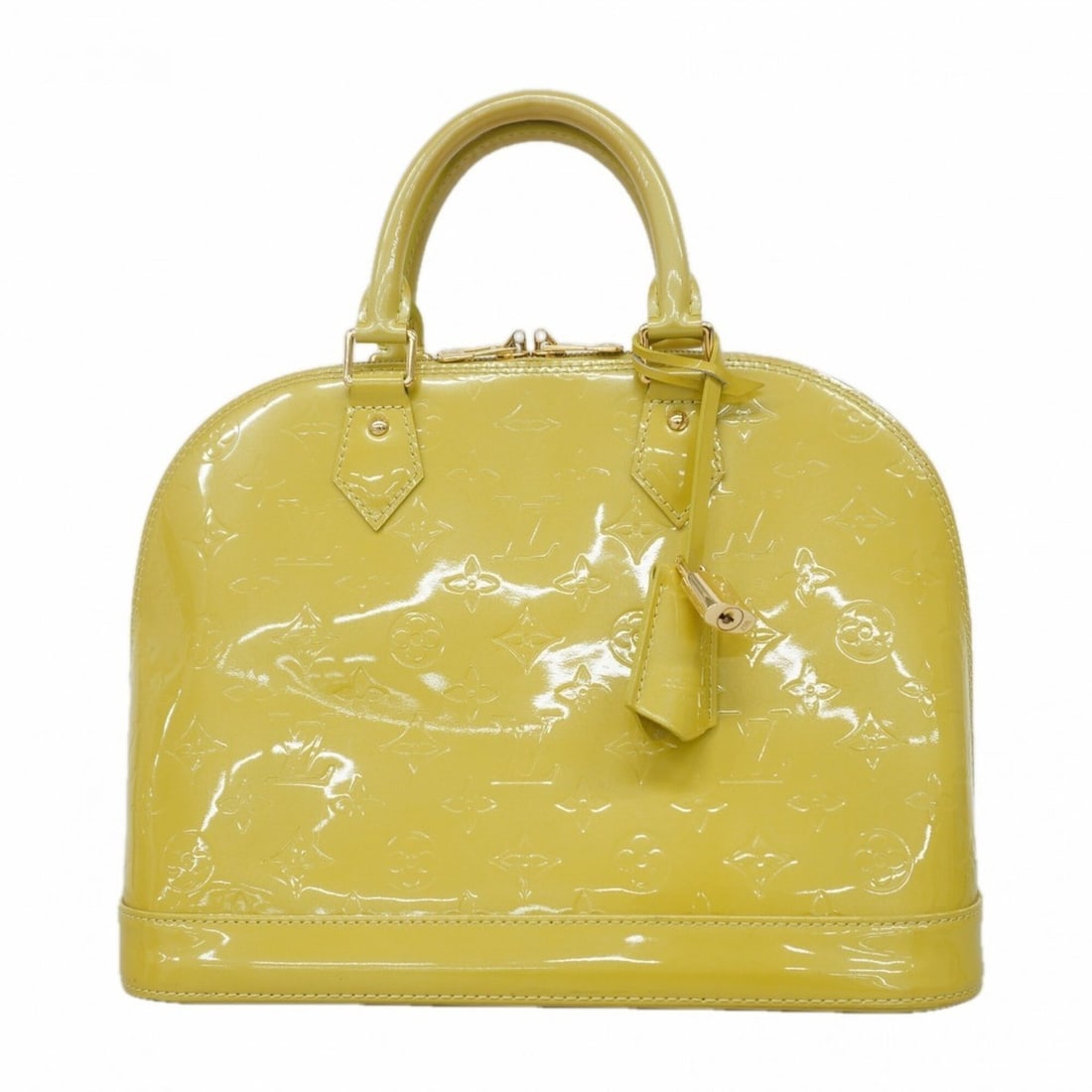 Louis Vuitton Alma PM Vernis handbag, M91615, Vert Impression, for women. (1 of 18)