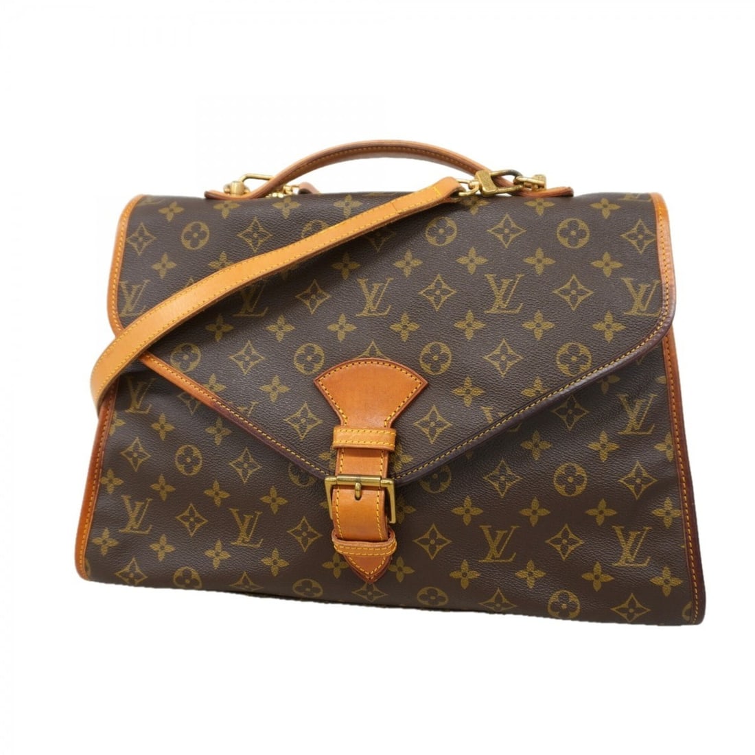 Louis Vuitton Monogram Beverly Handbag M51120 Brown 2-way bag for women: --- Catalog ---Category: SizeSize (HxWxD): 27cm x 40.5cm x 11cm / 10.62'' x 15.94'' x 4.33''Category: DesignType: HandbagColor: BrownGender: WomenCategory: GeneralMPN: M51120Brand: Louis Vuitton--- It