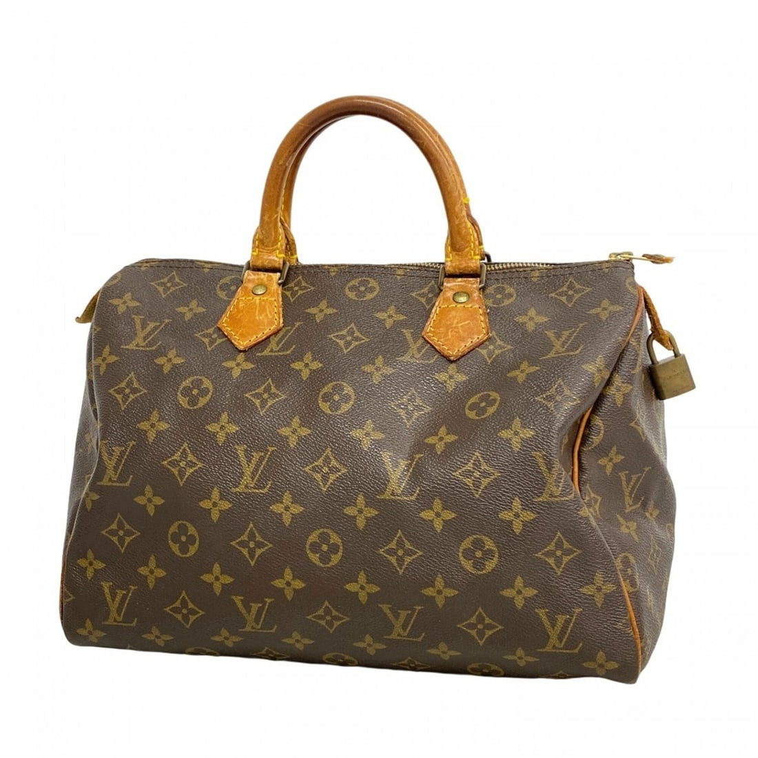 Louis Vuitton Monogram Speedy 30 Handbag M41108 Brown Women's: --- Catalog ---Category: SizeSize (HxWxD): 21cm x 31.5cm x 17cm / 8.26'' x 12.4'' x 6.69''Category: DesignType: HandbagColor: BrownGender: WomenCategory: GeneralMPN: M41108Brand: Louis Vuitton--- Item