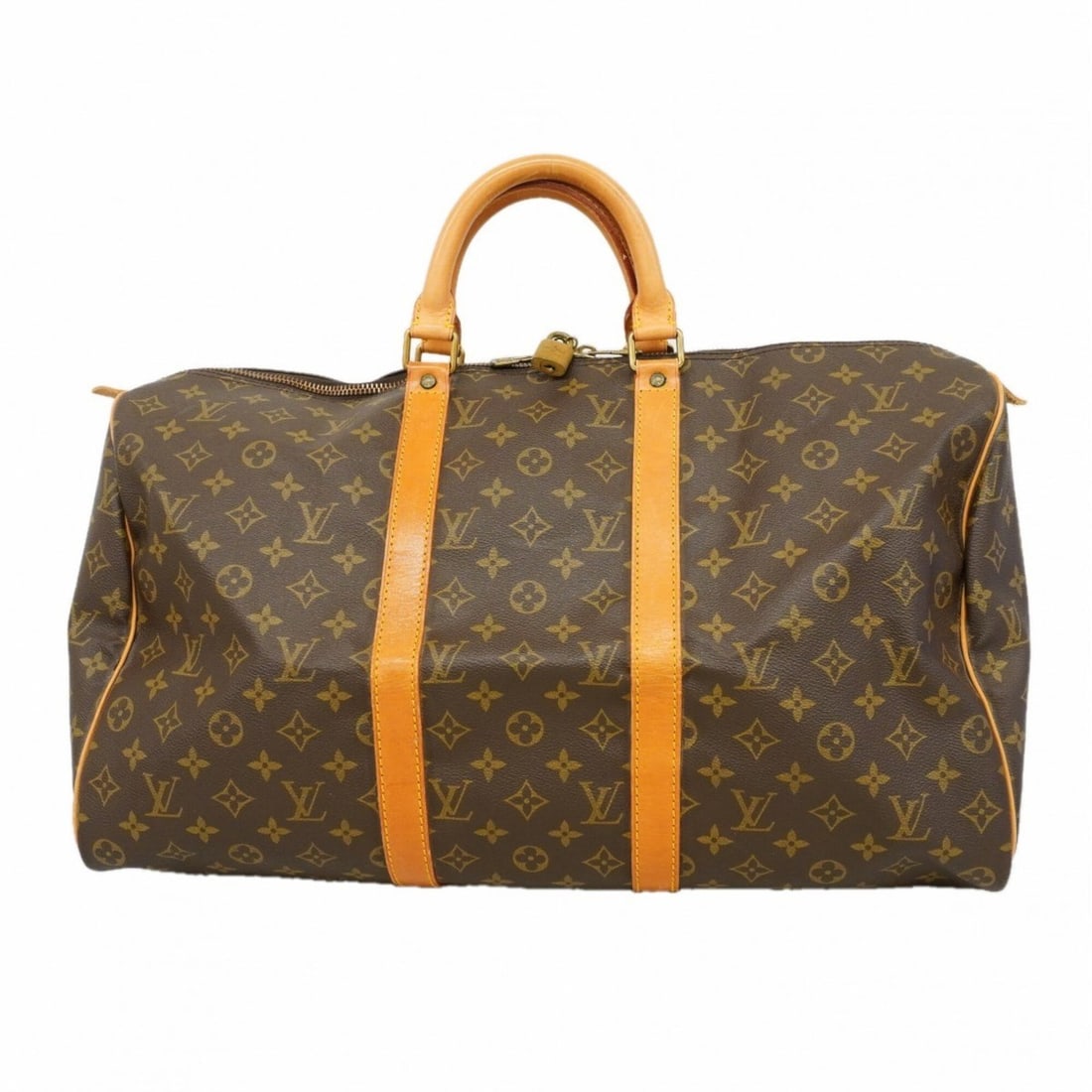 Louis Vuitton Bags - Boston Monogram Keepall 50 M41426 Brown Men's & Women's: --- Catalog ---Category: SizeSize (HxWxD): 30cm x 51cm x 21cm / 11.81'' x 20.07'' x 8.26''Category: DesignType: Boston bagColor: BrownGender: Men,WomenCategory: GeneralMPN: M41426Brand: Louis Vuitton-
