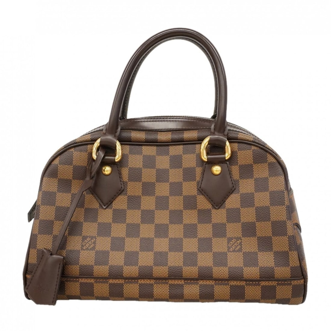 Louis Vuitton Damier Duomo Handbag N60008 Ebene Women's: --- Catalog ---Category: SizeSize (HxWxD): 20cm x 32cm x 16cm / 7.87'' x 12.59'' x 6.29''Category: DesignType: HandbagColor: EbeneGender: WomenCategory: GeneralMPN: N60008Brand: Louis Vuitton--- Item 