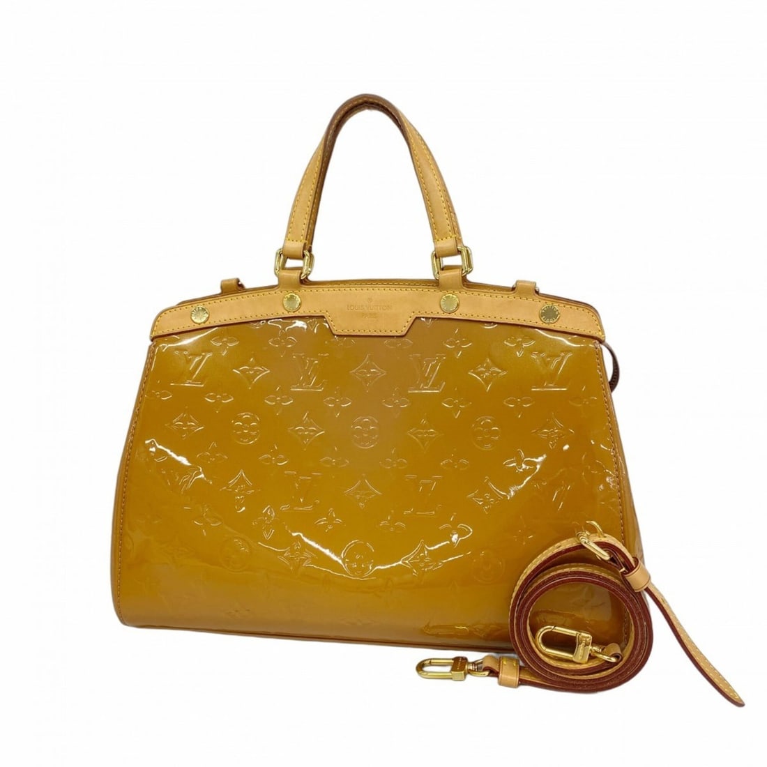 Louis Vuitton Vernis MM Handbag M91588 Rose Verre 2-way bag for women: --- Catalog ---Category: SizeSize (HxWxD): 25cm x 33cm x 12cm / 9.84'' x 12.99'' x 4.72''Category: DesignType: HandbagColor: BrownGender: WomenCategory: GeneralMPN: M91588Brand: Louis Vuitton--- Item 