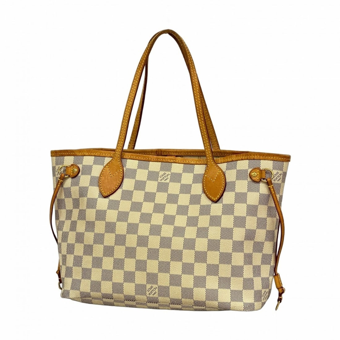 Louis Vuitton Damier Azur Neverfull PM Tote Bag N51110 White Women's: --- Catalog ---Category: SizeSize (HxWxD): 22cm x 28cm x 13cm / 8.66'' x 11.02'' x 5.11''Category: DesignType: Tote bagColor: WhiteGender: WomenCategory: GeneralMPN: N51110Brand: Louis Vuitton--- Item