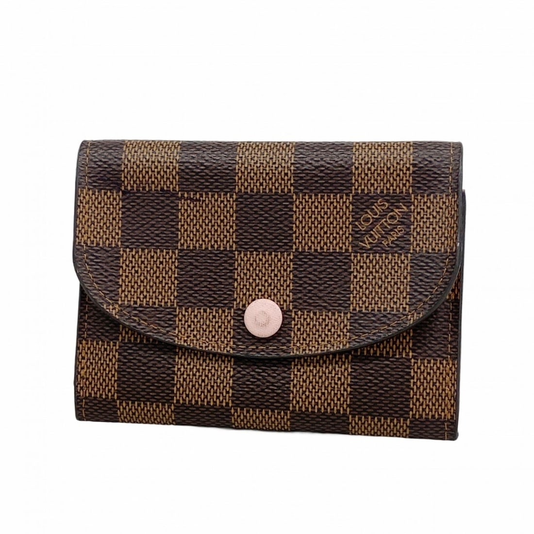 Louis Vuitton Damier Portemonnaie Rosalie Wallet/Coin Case N64423 Ebene Women's: --- Catalog ---Category: SizeSize (HxWxD): 9cm x 11cm x 2cm / 3.54'' x 4.33'' x 0.78''Category: DesignType: Coin purse/coin caseColor: EbeneGender: WomenCategory: GeneralMPN: N64423Brand: Louis Vuitto