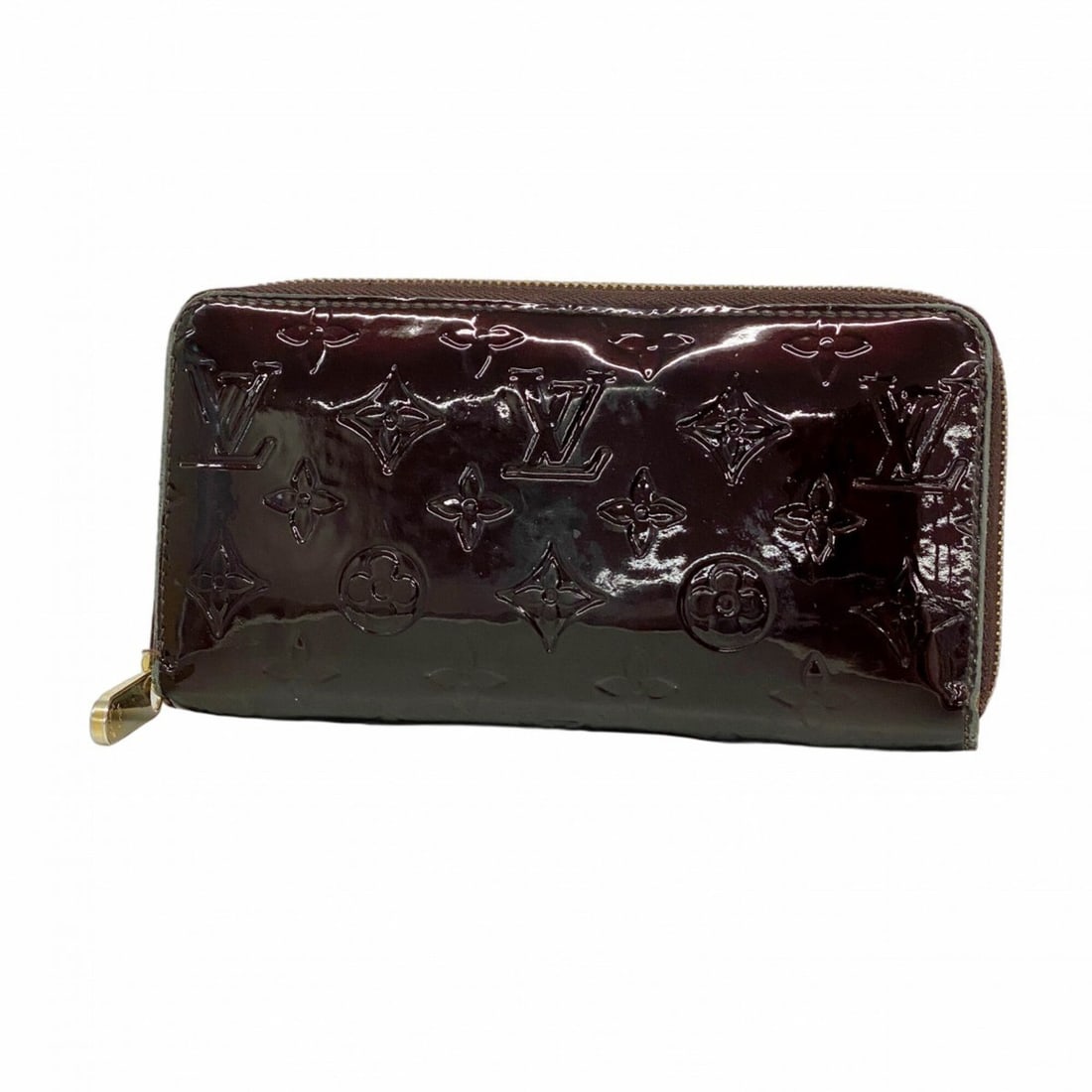 Louis Vuitton Vernis Zippy Wallet M93522 Amarante Women's Long: --- Catalog ---Category: SizeSize (HxWxD): 10cm x 19.5cm x 2.5cm / 3.93'' x 7.67'' x 0.98''Category: DesignType: Long wallet (bi-fold)Color: AmaranteGender: WomenCategory: GeneralMPN: M93522Brand: Lou