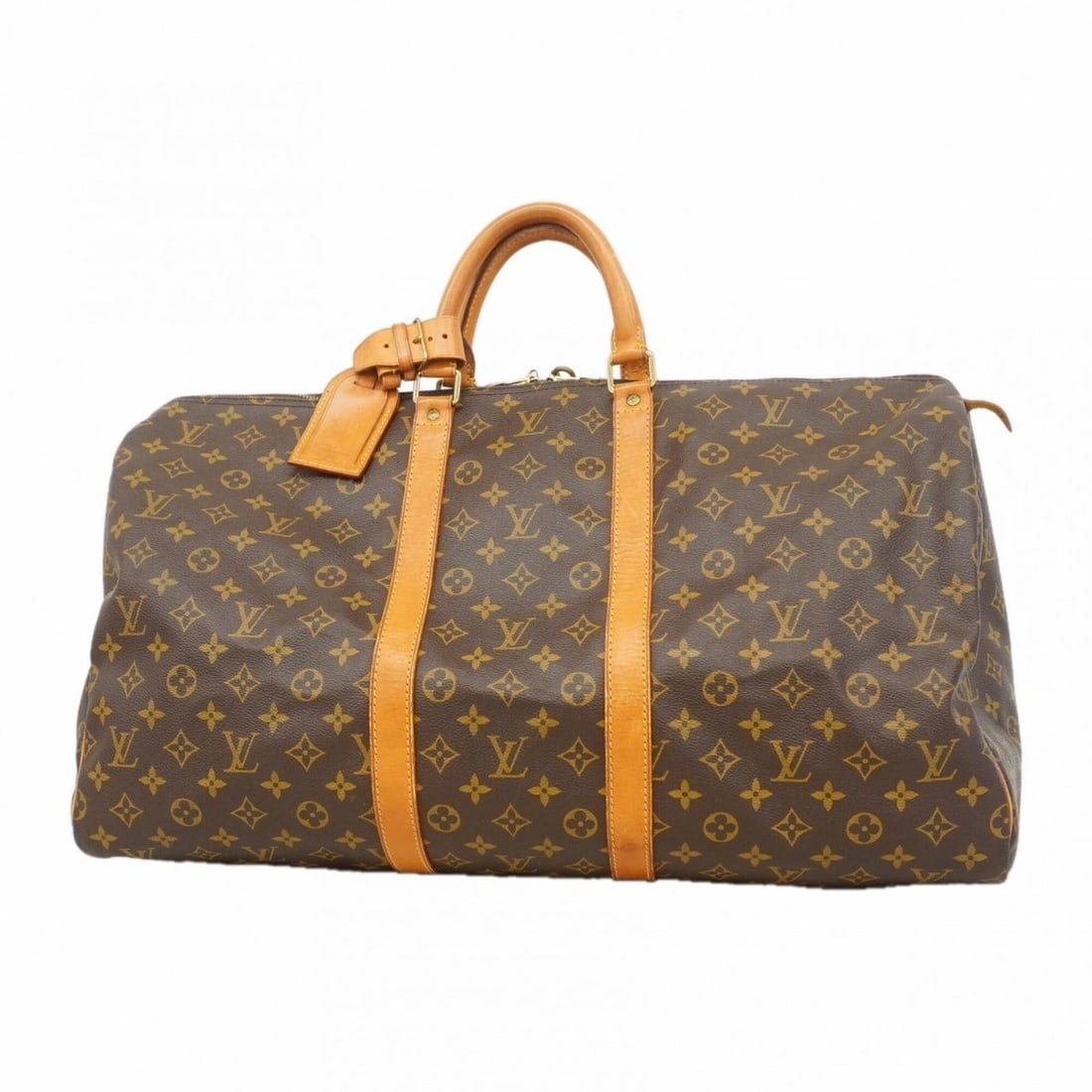Louis Vuitton Bags - Boston Monogram Keepall 55 M41424 Brown Men's & Women's: --- Catalog ---Category: SizeSize (HxWxD): 30cm x 55cm x 25cm / 11.81'' x 21.65'' x 9.84''Category: DesignType: Boston bagColor: BrownGender: Men,WomenCategory: GeneralMPN: M41424Brand: Louis Vuitton-