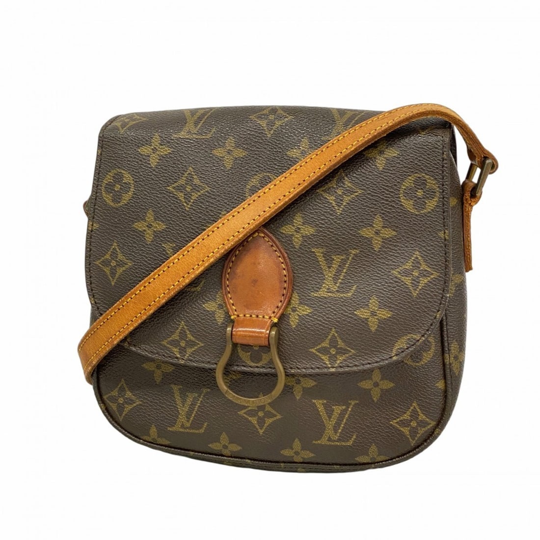 Louis Vuitton Monogram Mini Saint Cloud Shoulder Bag M51244 Brown Women's: --- Catalog ---Category: SizeSize (HxWxD): 20cm x 20cm x 5.5cm / 7.87'' x 7.87'' x 2.16''Category: DesignType: Shoulder bagColor: BrownGender: WomenCategory: GeneralMPN: M51244Brand: Louis Vuitton--- 