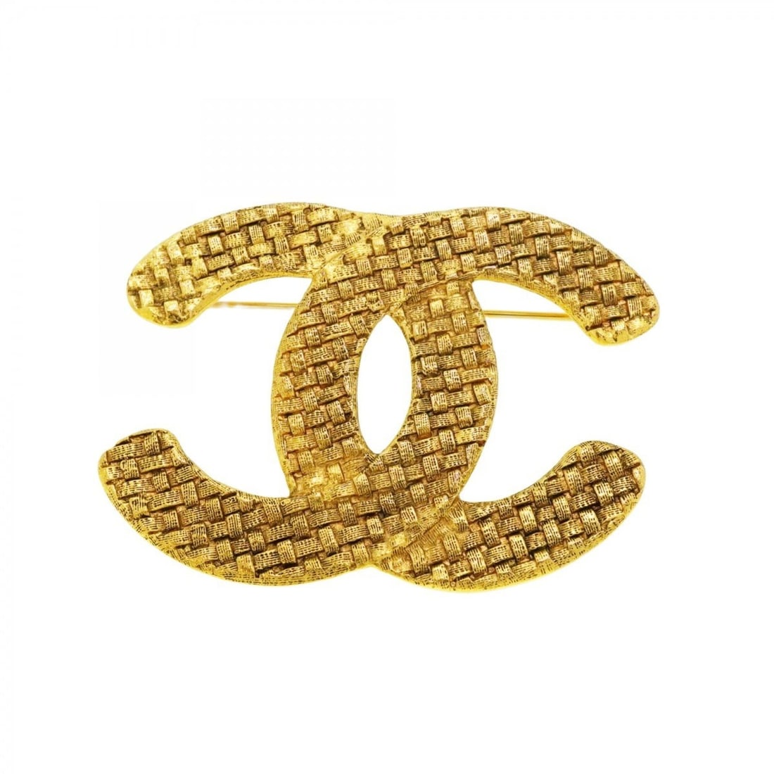 Chanel Brooch, Coco Mark, GP Plated Gold, Women's: --- Catalog ---Category: SizeSize (HxWxD): 4.26cm x 5.56cm / 1.67'' x 2.18''Category: DesignType: BroochColor: GoldGender: WomenMaterial: Gold platingCategory: GeneralBrand: Chanel--- Item List ---Sec