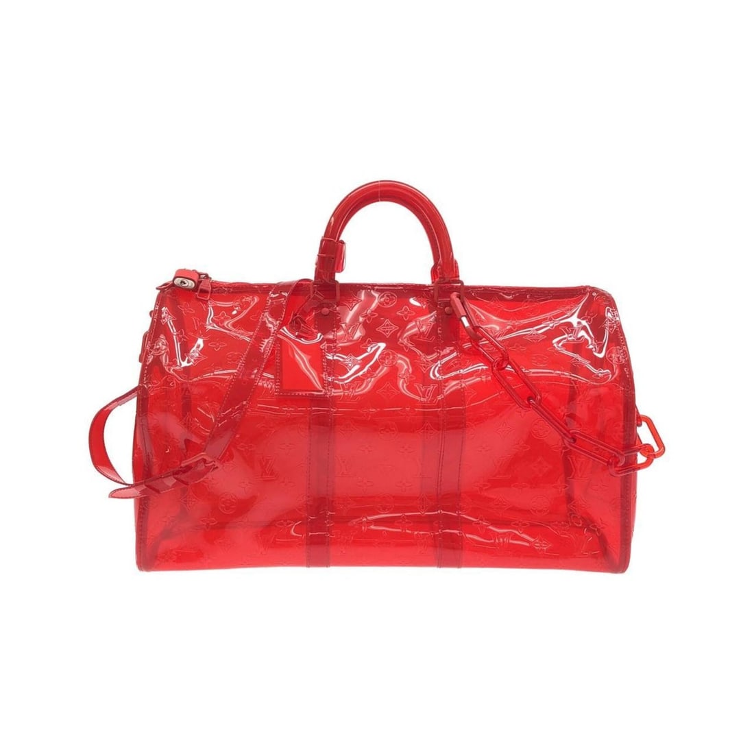 Louis Vuitton Keepall Bandoulière 50cm M53274 Boston Bag: --- Catalog ---Category: SizeSize (HxWxD): 28.5cm x 50cm x 22cm / 11.22'' x 19.68'' x 8.66''Category: DesignType: Boston bagColor: RougeGender: Men,WomenMaterial: PVC Category: GeneralMPN: M53274Brand
