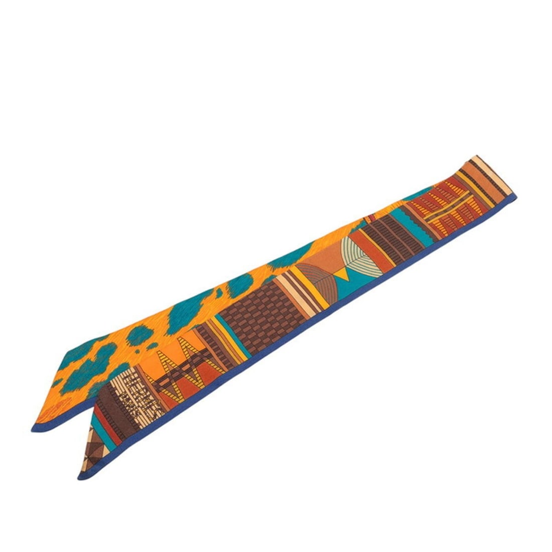 Hermes Twilly PELAGES ET CAMOUFLAGE (Wild and Camouflage) Scarf/Muffler, Multicolor Silk, Women's: --- Catalog ---Category: SizeSize (LxW): 5cm x 83.5cm / 1.96'' x 32.87''Category: DesignType: ScarfColor: Multi-colorGender: WomenMaterial: Silk Category: GeneralBrand: Hermes--- Item List ---Section: