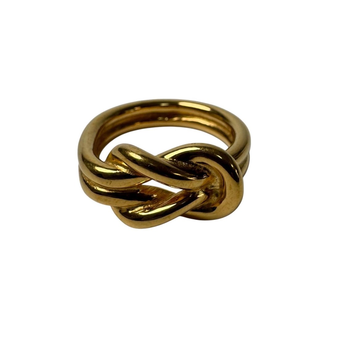 Hermes HERMES Atame Scarf Ring Gold Women's: --- Catalog ---Category: DesignType: Scarf ringColor: GoldGender: WomenCategory: GeneralBrand: HermesCategory: Physical PropertiesSize (HxWxD): 2cm x 9.00mm / 0.78'' x 0.35''--- Item List ---Section: 