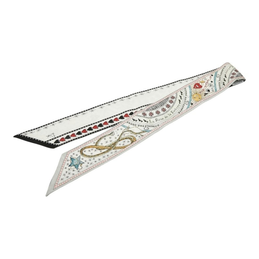 Christian Dior Dior Mitzah Wheel of Fortune Scarf Muffler White Multicolor Silk Women's: --- Catalog ---Category: SizeSize (LxW): 98cm x 6cm / 38.58'' x 2.36''Category: DesignType: ScarfColor: Multi-color, WhiteGender: WomenMaterial: Silk Category: GeneralBrand: Christian Dior--- Item Lis