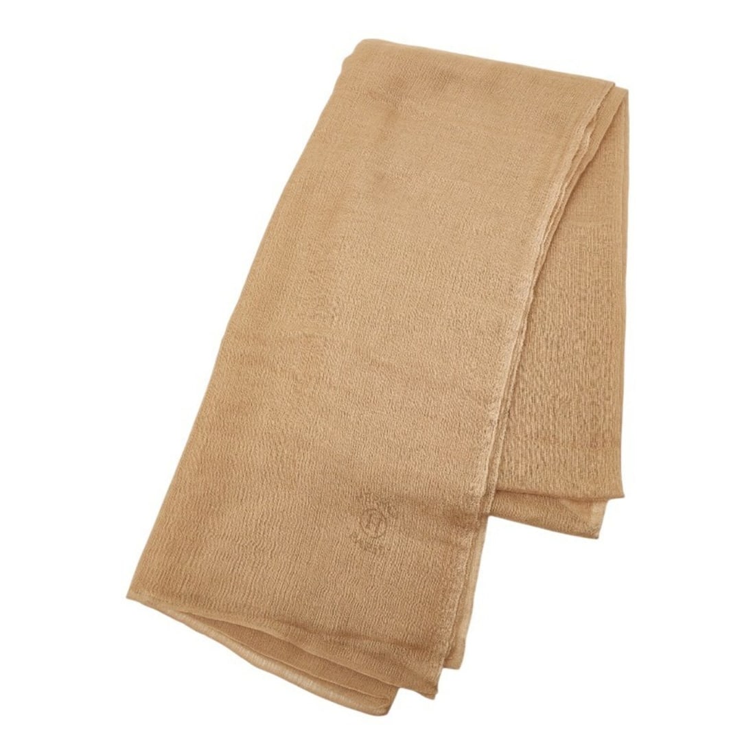 Hermes scarf, beige, cashmere, silk, women's. (1 of 20)