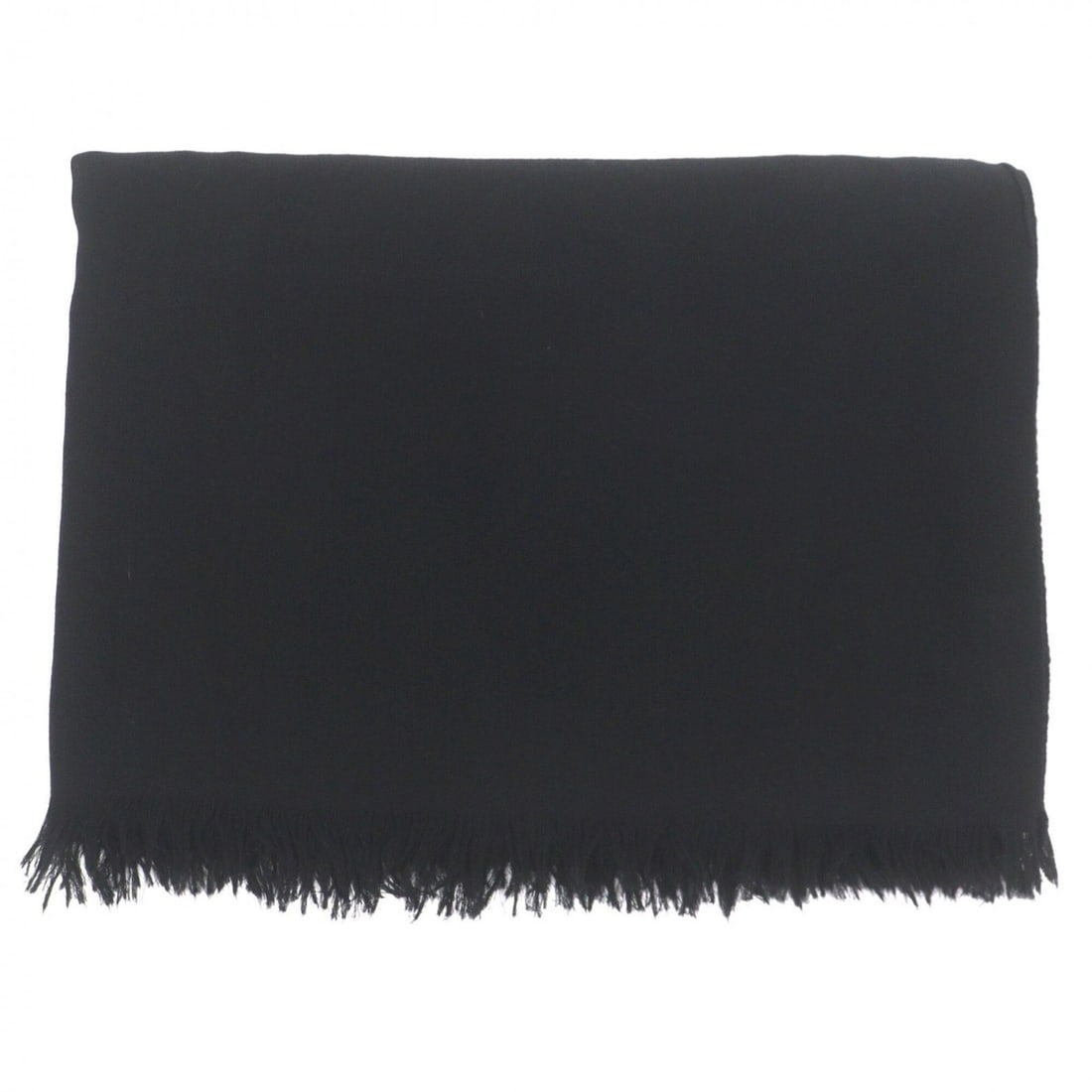 HERMES Cashmere Wool H Logo Fringed Large Scarf/Stole Black Made in Italy Men's/Women's: --- Catalog ---Category: SizeSize (LxW): 2.02m x 1.47m / 79.52'' x 57.87''Category: DesignType: StoleColor: BlackGender: Men,WomenMaterial: Cashmere , Wool Category: GeneralBrand: HermesCountry of Ori