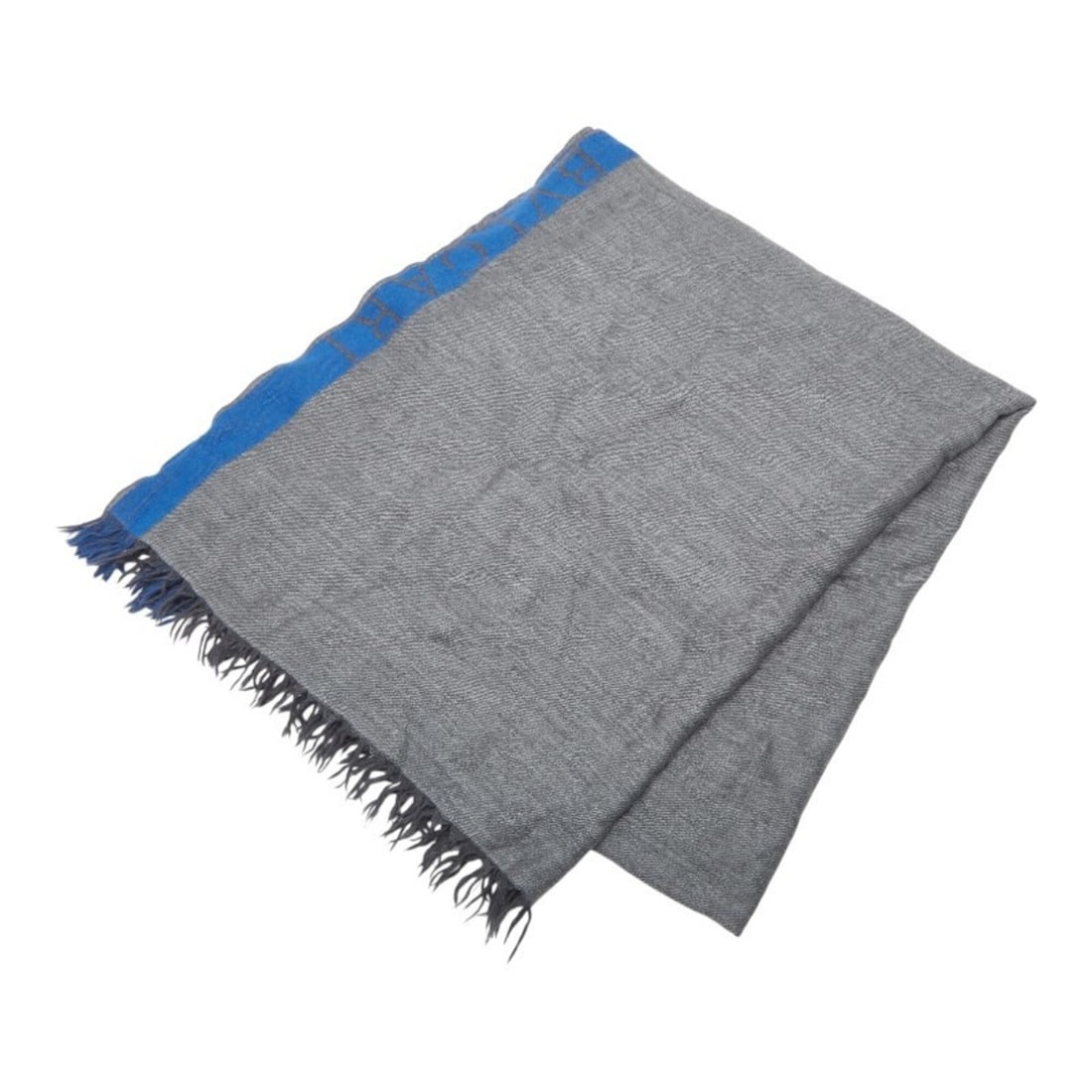 Bulgari Logo Scarf, Gray/Blue, Wool/Cashmere, Women's, BVLGARI: --- Catalog ---Category: SizeSize (LxW): 1.78m x 72.5cm / 70.07'' x 28.54''Category: DesignType: StoleColor: Blue, GrayGender: WomenMaterial: Wool , Cashmere Category: GeneralBrand: Bvlgari--- Item Li