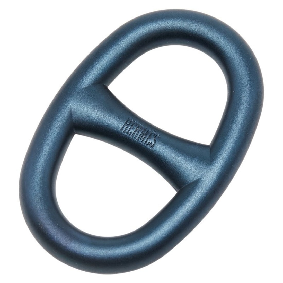 Hermès Chaine d'Ancre Scarf Ring Navy Metal Women's HERMES: --- Catalog ---Category: DesignType: Scarf ringColor: NavyGender: WomenMaterial: Metal Category: GeneralBrand: HermesCategory: Physical PropertiesSize (HxWxD): 5.53cm x 3.68cm / 2.17'' x 1.44''--- Ite
