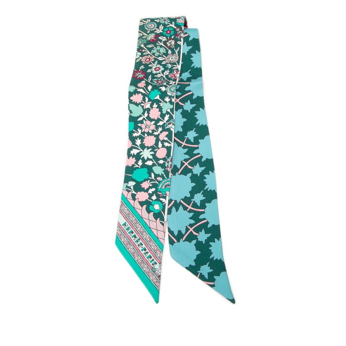 Hermes Twilly Tapis Persans Persian Rug Scarf Muffler Green Multicolor Silk Women's HERMES: --- Catalog ---Category: SizeSize (LxW): 5cm x 85cm / 1.96'' x 33.46''Category: DesignType: ScarfColor: Green, Multi-colorGender: WomenMaterial: Silk Category: GeneralBrand: Hermes--- Item List ---Sec